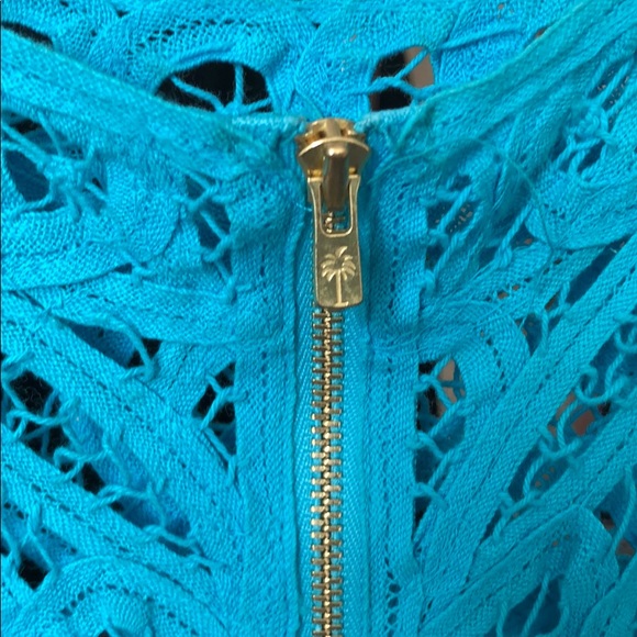 Lilly Pulitzer Foley dress with hand sewn lace - Picture 6 of 9